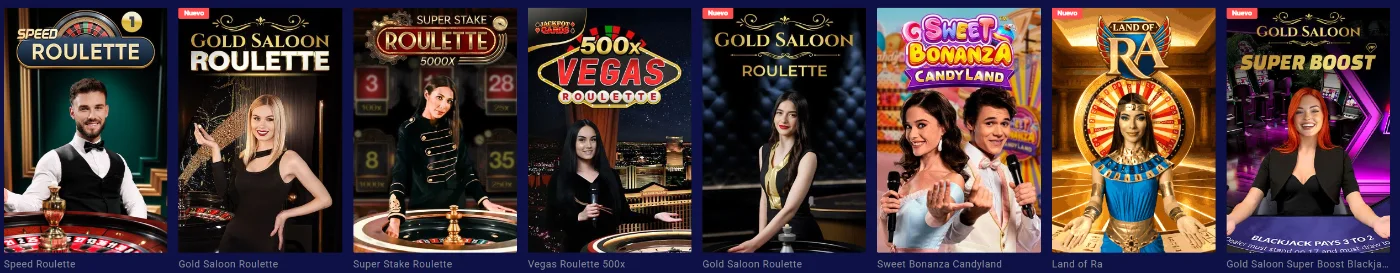 Frumzi Casino juegos en vivo con ruleta, blackjack y crupieres reales